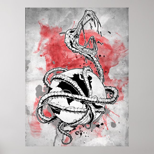 Póster Bastard Seprent de la Tierra (Frente)