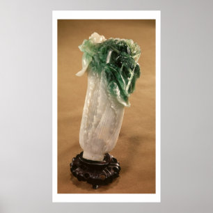 Póster Basura china, coreana, siglo XIX (jade)