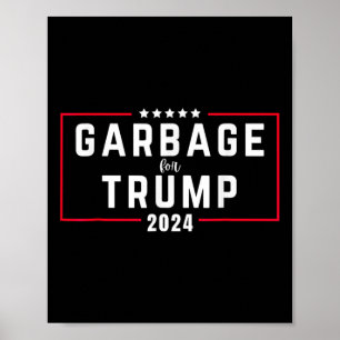 Póster _basura para Trump 2024