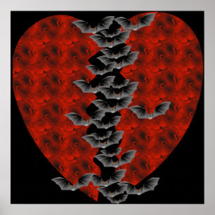 Póster Bat Heart