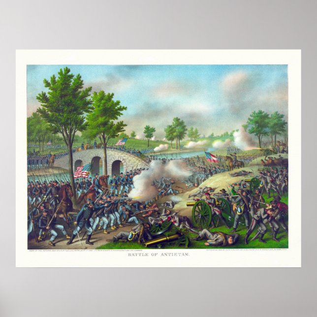 Póster Batalla de Antietam (Frente)