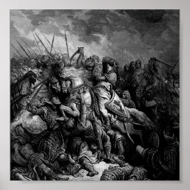 Póster Batalla de Arsuf (Frente)