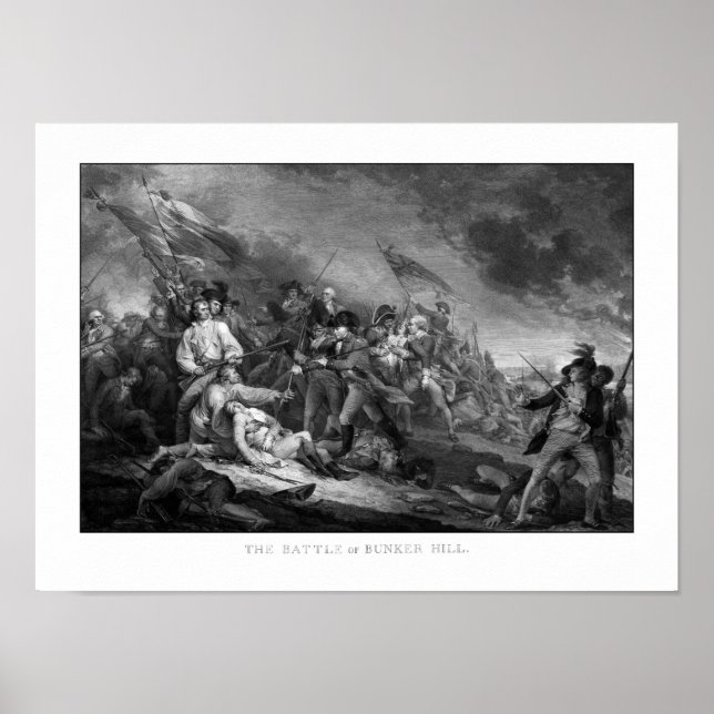 Póster Batalla de Bunker Hill (Frente)