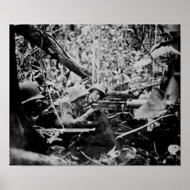 Póster Batalla de Cape Gloucester (Frente)