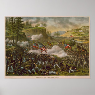 Póster Batalla de Chickamauga
