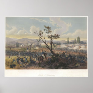 Póster Batalla de Churubusco