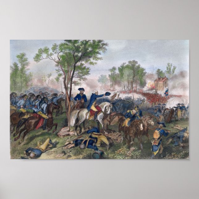 Póster Batalla de Eutaw Springs (Frente)