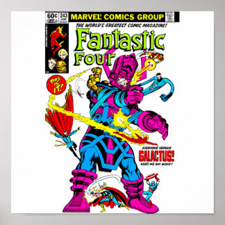 Póster Batalla de Galactus TShirt