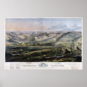 Póster Batalla de Gettysburg 2