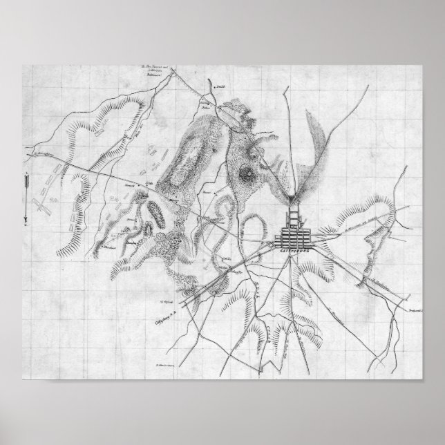 Póster Batalla de Gettysburg 2 (Frente)