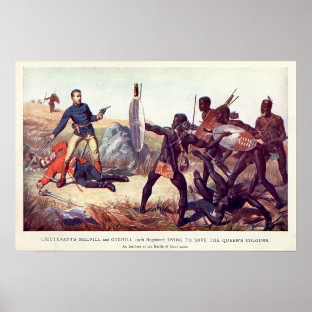 Póster Batalla de Isandlwana (Frente)