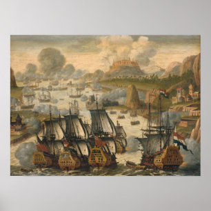 Póster Batalla de la bahía de Vigo