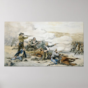 Póster Batalla de la isla de Beecher