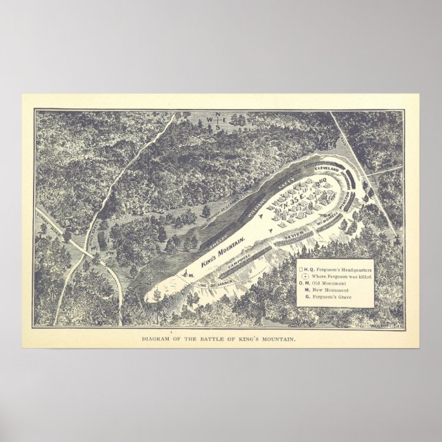 Póster Batalla de la montaña del Rey (Frente)