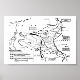 Póster Batalla de las Ardenas