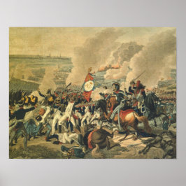 Póster Batalla de Leipzig