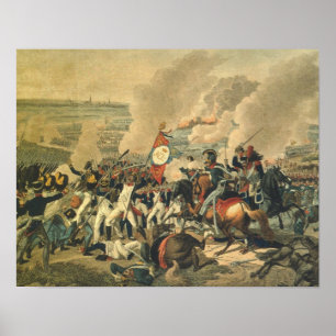 Póster Batalla de Leipzig