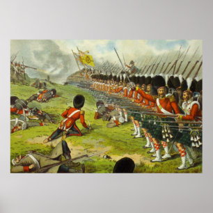 Póster Batalla de los altiplano de Alma Sutherland 1854