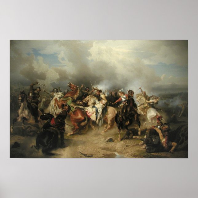 Póster Batalla de Lutzen (Frente)