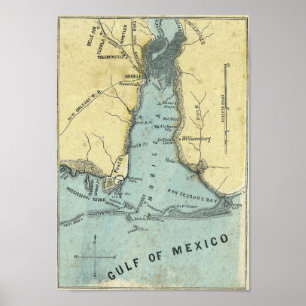 Póster Batalla de Mobile Bay