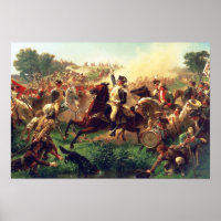 Batalla de Monmouth por Emanuel Leutze
