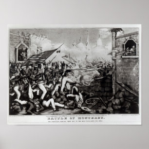 Póster Batalla de Monterey
