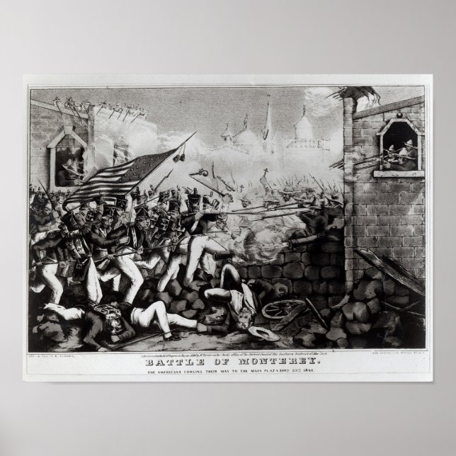 Póster Batalla de Monterey (Frente)