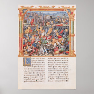 Póster Batalla de Nancy en 1477