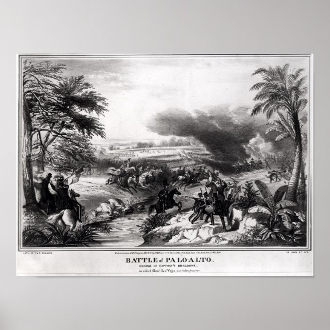 Póster Batalla de Palo Alto (Frente)
