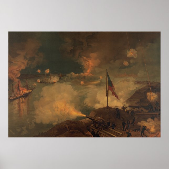 Póster Batalla de Port Hudson (Frente)