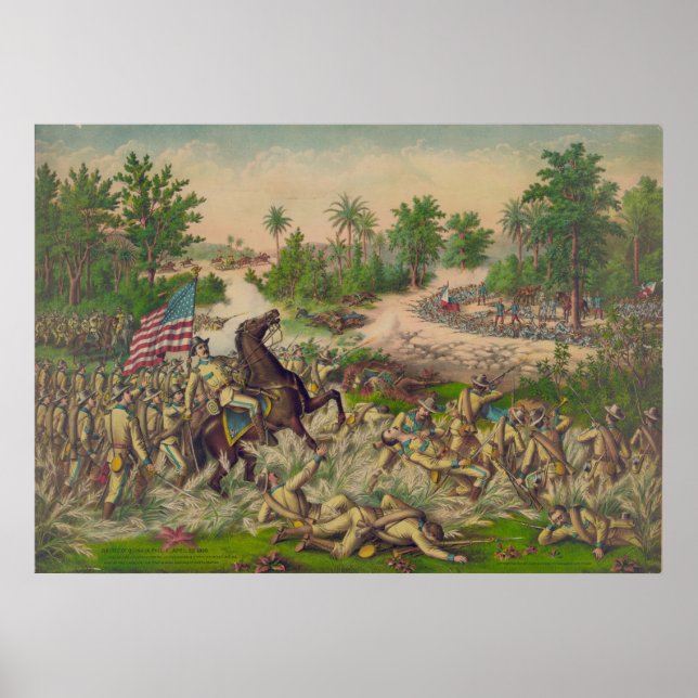 Póster Batalla de Qingua (Frente)