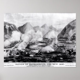 Póster Batalla de Sacramento