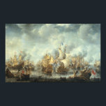Póster Batalla de Scheveningen<br><div class="desc">Jan Abrahamsz Beerstraten</div>