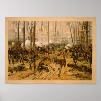 Póster Batalla de Shiloh