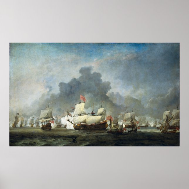 Póster Batalla de Solebay (Frente)