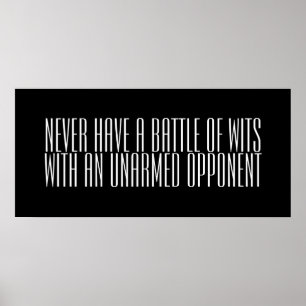 Póster Batalla de Wits