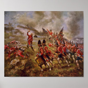 Póster Batalla del Bunker Hill