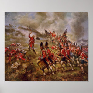 Póster Batalla del Bunker Hill
