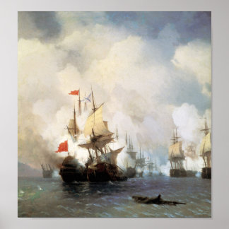 Póster Batalla del Estrecho de Quíos