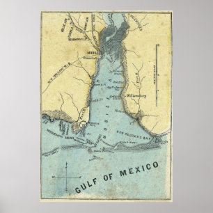 Póster Batalla del mapa de la bahía móvil