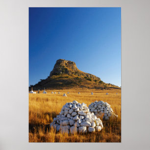 Póster Batalla Del Monumento De Isandlwana Cerca De Nqutu