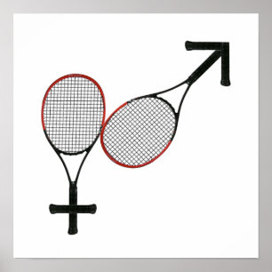 Póster Batalla del tenis de los sexos