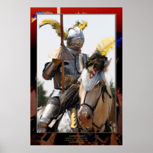 Póster Batalla desgastada