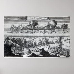 Póster Batalla entre los Buccaneers