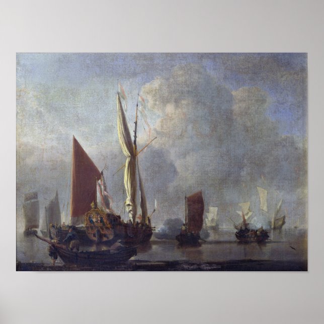 Póster Batalla naval (Frente)