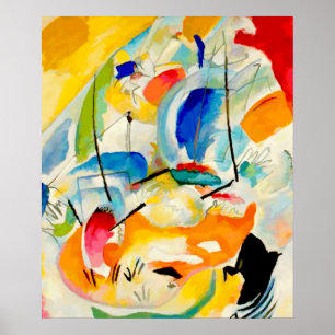 Póster Batalla naval de Kandinsky 1913