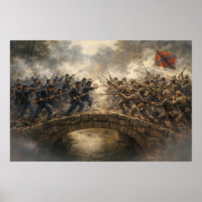 Póster Batalla por el Puente (Frente)