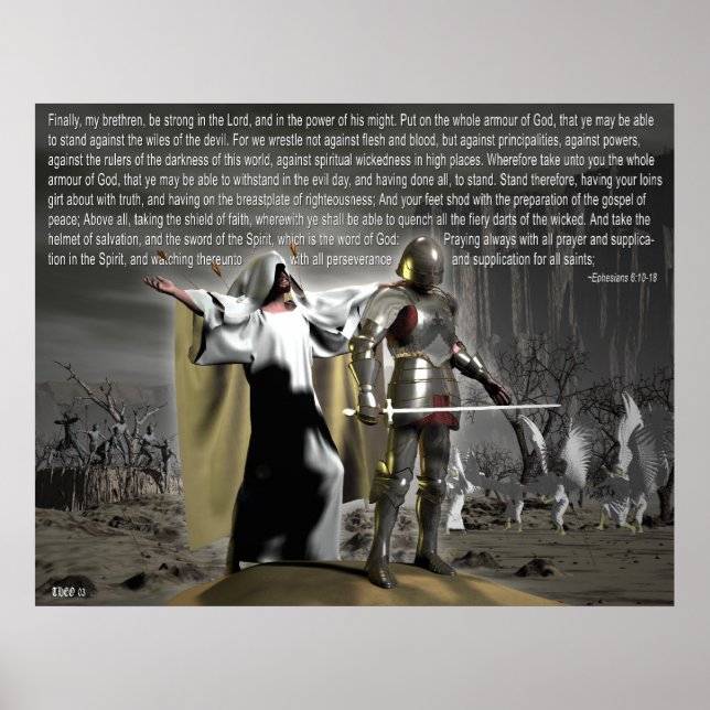 Póster Batallas espirituales (Frente)