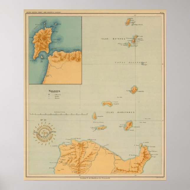 Póster Batanes y babuinos no 13 (Frente)