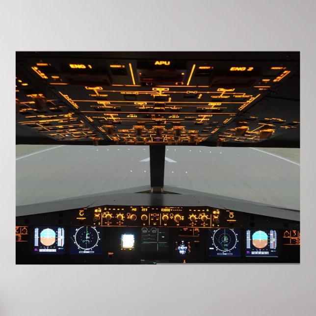 Póster Batería de aviones (Frente)